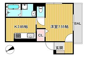 LA VILLA五個荘　B棟 101 ｜ 滋賀県東近江市五個荘竜田町（賃貸アパート1K・1階・29.23㎡） その2