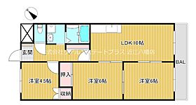 Apiant’華  ｜ 滋賀県蒲生郡日野町中道１丁目（賃貸アパート3LDK・2階・58.00㎡） その2