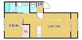 メゾン・ド・メグせんぞく A201 ｜ 滋賀県近江八幡市千僧供町（賃貸アパート1LDK・2階・40.00㎡） その2