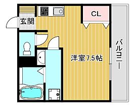 シュエット 303 ｜ 滋賀県近江八幡市出町（賃貸アパート1R・3階・25.30㎡） その2