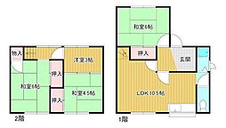 藤澤邸 4DKの間取り