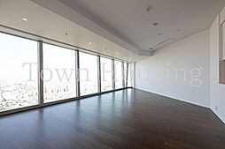 パークコート渋谷ザタワー 38階2LDKのリビング/ダイニング