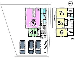 物件画像 第6木曽川町外割田　1号地　新築戸建