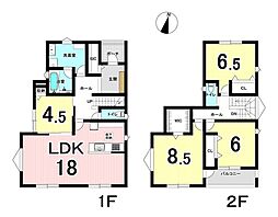 岐阜市浪花町1期 1号棟 新築戸建