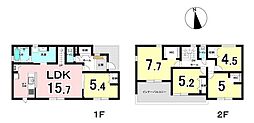 羽島郡笠松町北及第2　3号棟　新築戸建