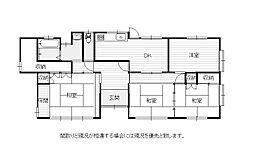 宮崎市本郷南方の中古戸建 4DKの間取り