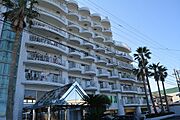 宮崎市赤江/中古マンション　丸いバルコニーが可愛らしいですね