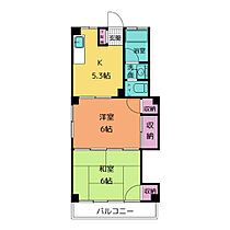 静岡県沼津市本田町（賃貸マンション2K・2階・38.10㎡） その2