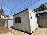 ユニットハウス　電気引き込みあり