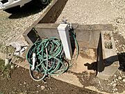 井戸水利用　専用蛇口