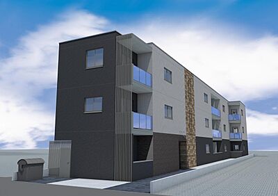 外観:音楽マンション カデンツァ 完成イメージ 外観:音楽マンション カデンツァ 完成イメージ