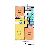 パルテノン 303 ｜ 静岡県裾野市伊豆島田（賃貸マンション2LDK・3階・51.30㎡） その2