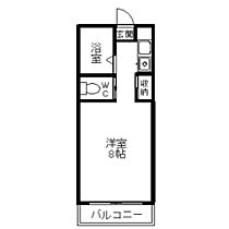 博重マンション 202 ｜ 静岡県三島市徳倉（賃貸マンション1K・2階・21.03㎡） その2