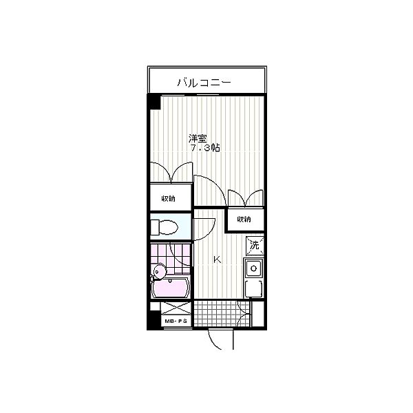 第2渡辺ビル 202｜静岡県駿東郡長泉町下土狩(賃貸マンション1K・2階・24.99㎡)の写真 その2