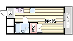 パラディッソコート  ｜ 兵庫県神戸市西区大津和1丁目（賃貸マンション1R・6階・18.63㎡） その2