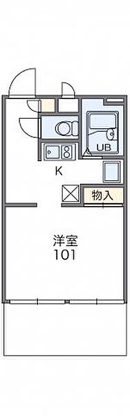 画像2:代表的な間取のため実際の間取とは異なる場合があります