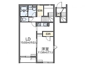 レオネクストコナ＆マム  ｜ 兵庫県明石市二見町福里370-7（賃貸アパート1LDK・2階・47.20㎡） その2