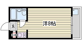 シンプルライフ千代が丘  ｜ 兵庫県神戸市垂水区千代が丘2丁目（賃貸アパート1R・1階・20.00㎡） その2