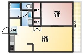 第一シャルム  ｜ 兵庫県明石市野々上1丁目（賃貸アパート1LDK・2階・39.74㎡） その2