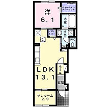 プレシャス・スペースIII  ｜ 兵庫県明石市大久保町松陰492-1（賃貸アパート1LDK・1階・51.69㎡） その2