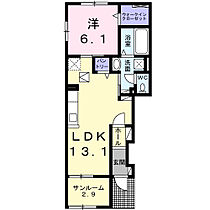 プレシャス・スペースIII  ｜ 兵庫県明石市大久保町松陰492-1（賃貸アパート1LDK・1階・51.74㎡） その2