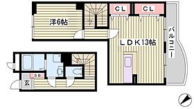 クレモナ山手  ｜ 兵庫県明石市大久保町西脇（賃貸マンション1LDK・6階・57.92㎡） その2