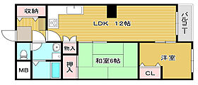 ロイヤルハイツ太寺  ｜ 兵庫県明石市太寺2丁目（賃貸マンション2LDK・3階・56.00㎡） その1