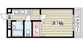 エクセーラUQ  ｜ 兵庫県神戸市西区池上1丁目（賃貸マンション1K・3階・23.04㎡） その2