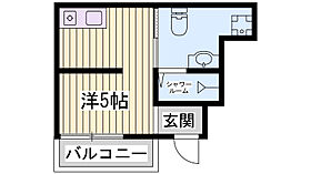 エターナルシー西明石S  ｜ 兵庫県明石市藤江（賃貸アパート1R・1階・15.32㎡） その2