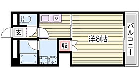 メイプル森友  ｜ 兵庫県神戸市西区森友5丁目（賃貸マンション1K・3階・27.00㎡） その2