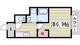 パークサイド足立  ｜ 兵庫県明石市二見町東二見（賃貸アパート1K・1階・24.79㎡） その2