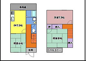 ハイツ深喜  ｜ 兵庫県神戸市西区伊川谷町潤和（賃貸タウンハウス2LDK・1階・77.81㎡） その2