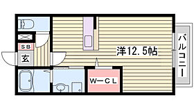 セントラルグレイス Ａ棟  ｜ 兵庫県三木市大村（賃貸アパート1R・2階・33.78㎡） その2