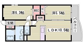 クレモナ山手  ｜ 兵庫県明石市大久保町西脇（賃貸マンション2LDK・6階・57.91㎡） その2