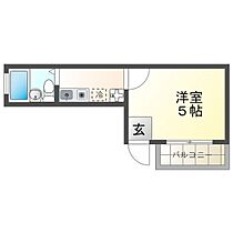 東宅ハイツ潮見が丘A棟 101 ｜ 兵庫県神戸市垂水区潮見が丘1丁目7-36（賃貸アパート1K・1階・26.00㎡） その2