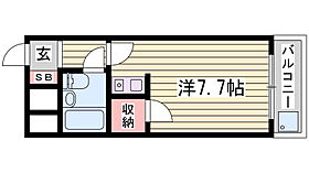 ファミール西舞子  ｜ 兵庫県神戸市垂水区西舞子2丁目（賃貸マンション1R・2階・19.44㎡） その2