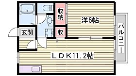 タイムコート明石  ｜ 兵庫県明石市太寺1丁目（賃貸マンション1LDK・1階・40.00㎡） その2