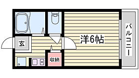 ルックハイツ  ｜ 兵庫県神戸市西区王塚台1丁目（賃貸アパート1K・3階・20.72㎡） その2