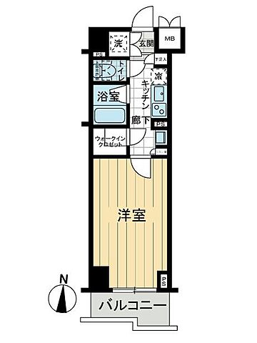 間取り ルーブル亀戸天神前 3階/-