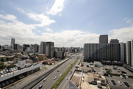 バルコニーから見える景色