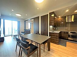 プラウドタワー名古屋錦 3LDKのリビング/ダイニング