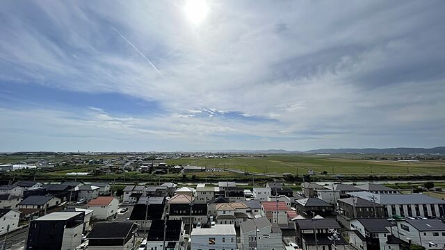 バルコニー アドグランデ美田園テラス 10階/-