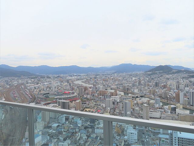 バルコニー グランクロスタワー広島 40階/-