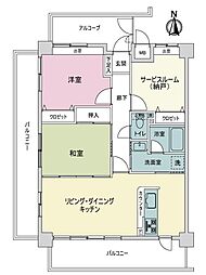 フローレンス海田幸町 2SLDKの間取図画像