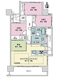 ライオンズ宇品東サーパスレジデンス 4LDKの間取図画像