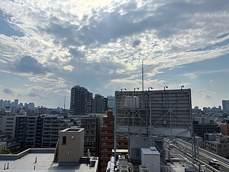 バルコニーからの眺望(眺望は永続的に保証されるものではありません。)