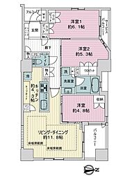 間取図画像 3LDK