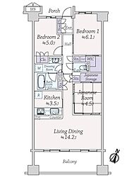 間取図画像 3LDK