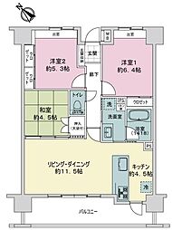 間取図画像 3LDK
