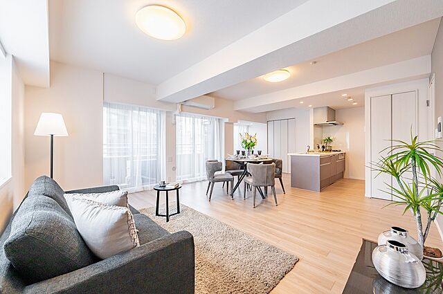 リビング/ダイニング オーベル月島リバージュグラン 8階/-